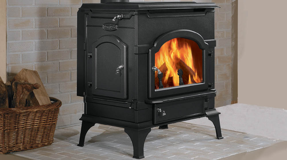 wood burning stove
